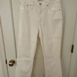 Madewell-White Cali Demi-Boot Size 28